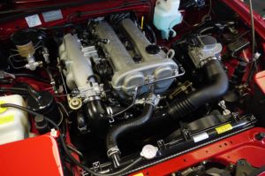 MK1 Mazda MX5 Engine bay